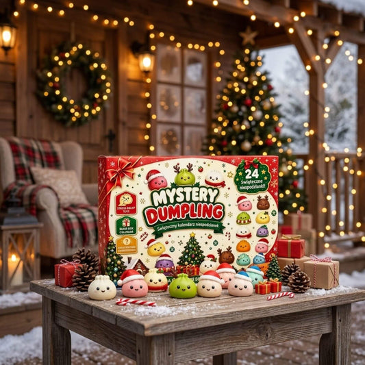 Christmas Dumpling Squishy Advent Calendar – 24 Surprise Toys